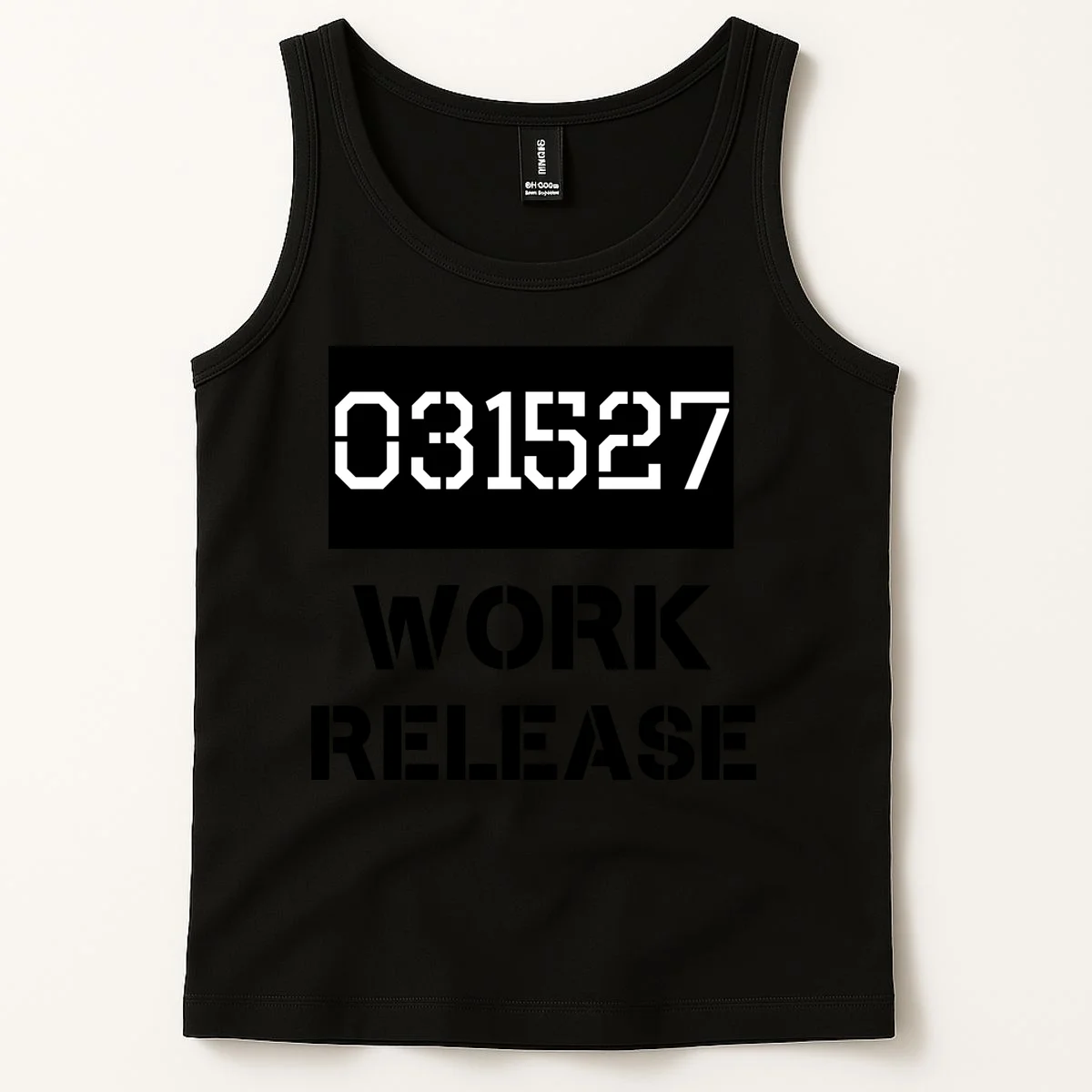 Custom Retirement Date Prisoner Work Release Jail Personalized Tank Top - Front 1