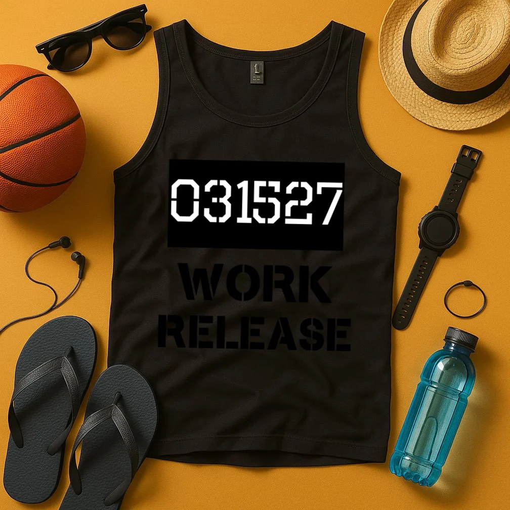 Custom Retirement Date Prisoner Work Release Jail Personalized Tank Top - Front 3