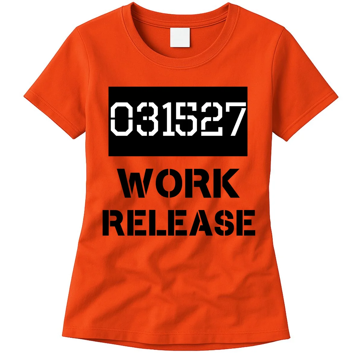 Custom Retirement Date Prisoner Work Release Jail Personalized Women's T-Shirt - Front