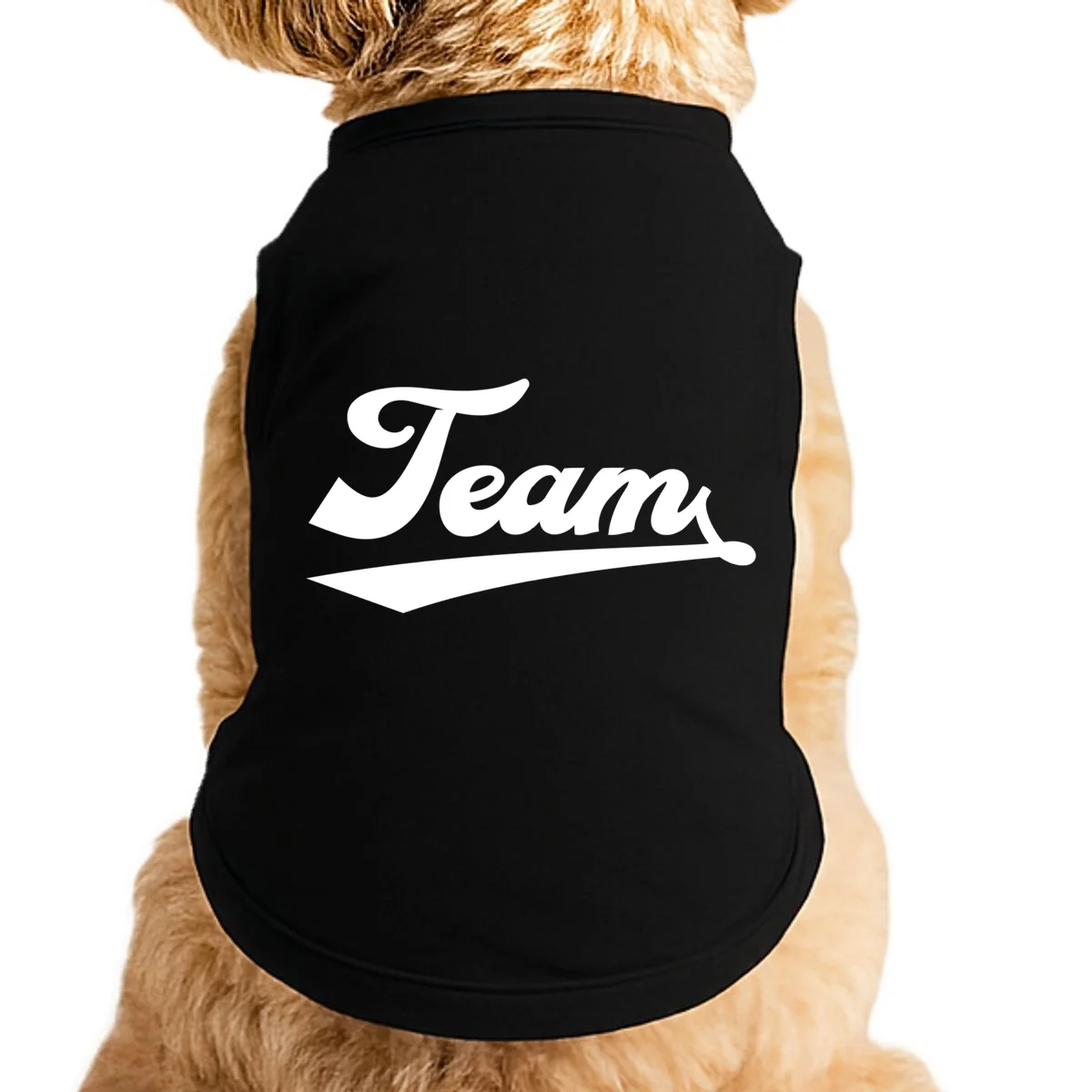 Custom School Mascot Sports Team Logo Spirit Doggie Tank - Front