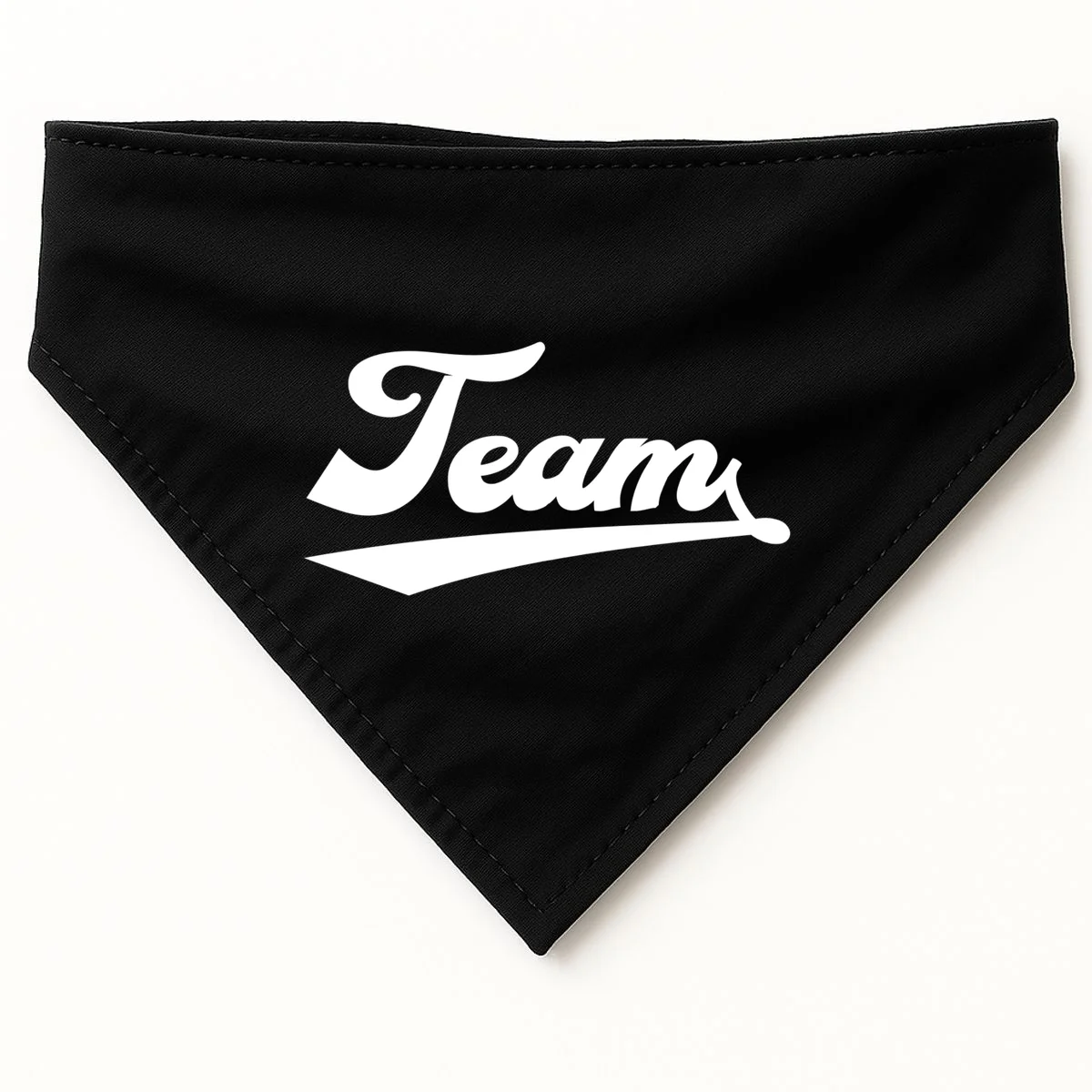 Custom School Mascot Sports Team Logo Spirit Dog Bandana - Front
