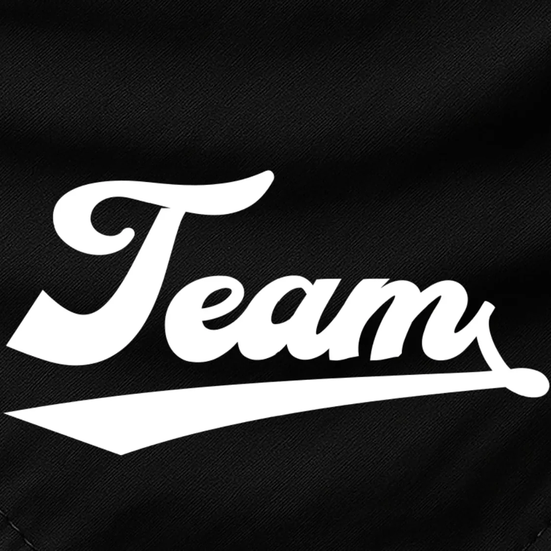 Custom School Mascot Sports Team Logo Spirit Dog Bandana - Front - Close-up