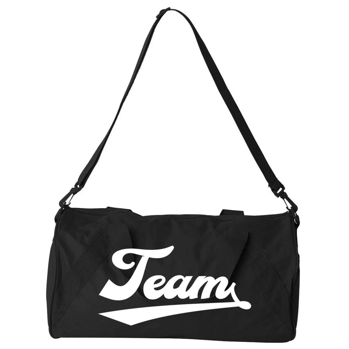 Custom School Mascot Sports Team Logo Spirit Duffel Bag - Front