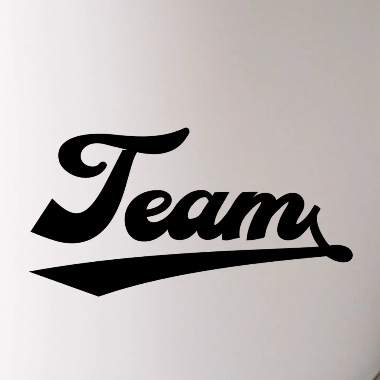 Custom School Mascot Sports Team Logo Spirit Mug - Front - Close-up
