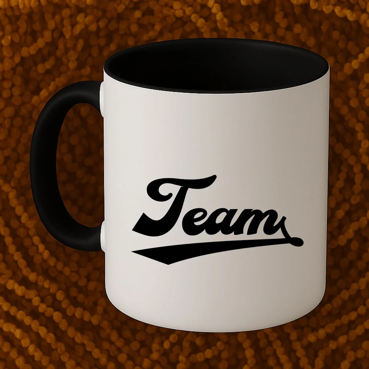 Custom School Mascot Sports Team Logo Spirit Coffee Mug - Front 1