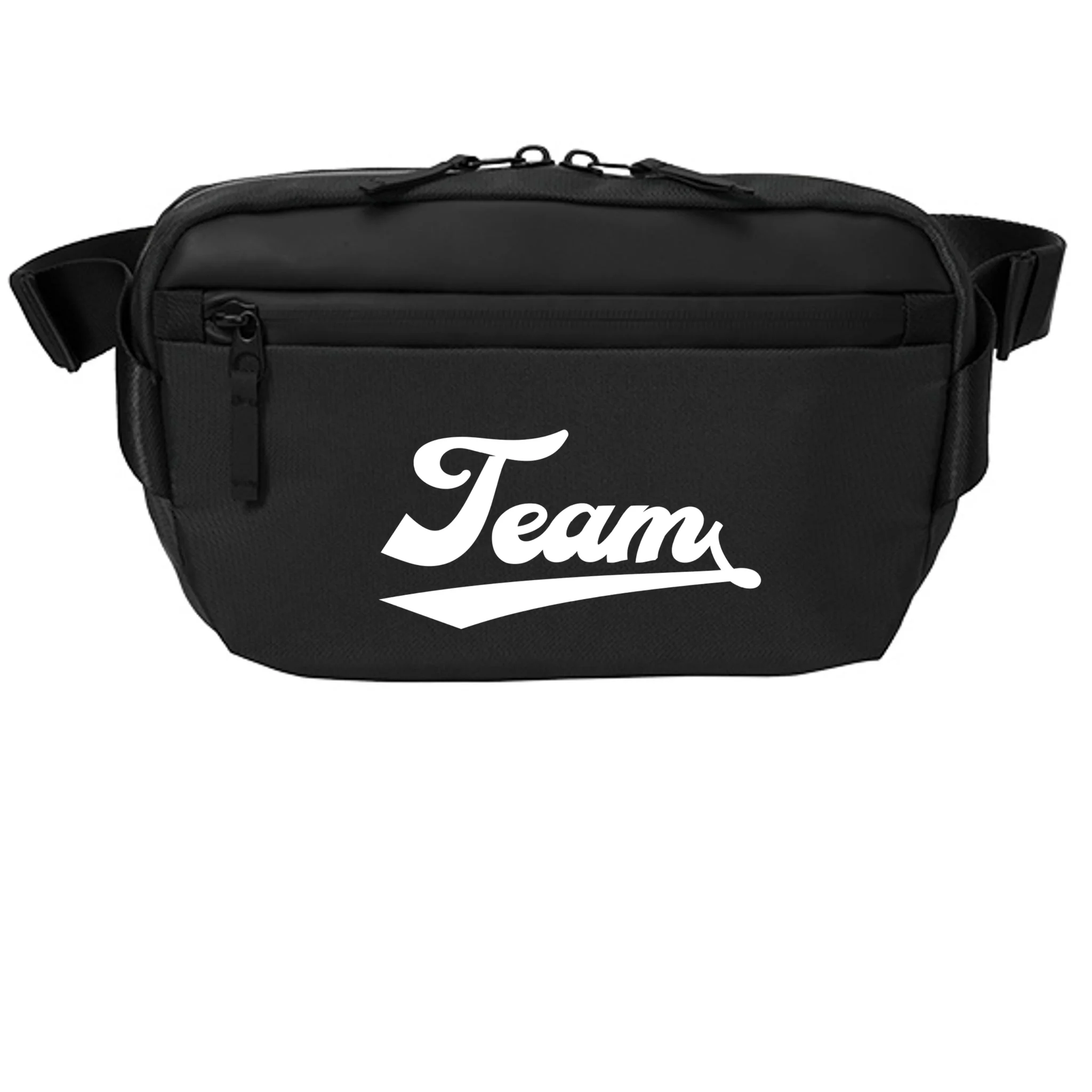 Custom School Mascot Sports Team Logo Spirit Crossbody - Front