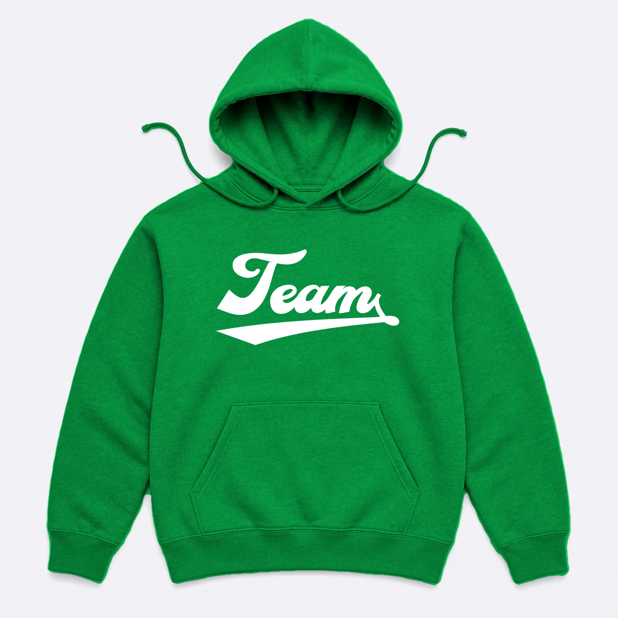 Custom School Mascot Sports Team Logo Spirit Men's Hoodie Front