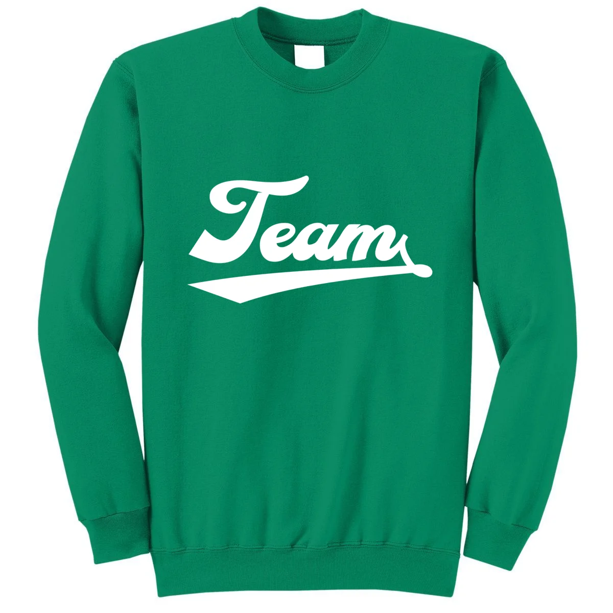 Custom School Mascot Sports Team Logo Spirit Sweatshirt - Front
