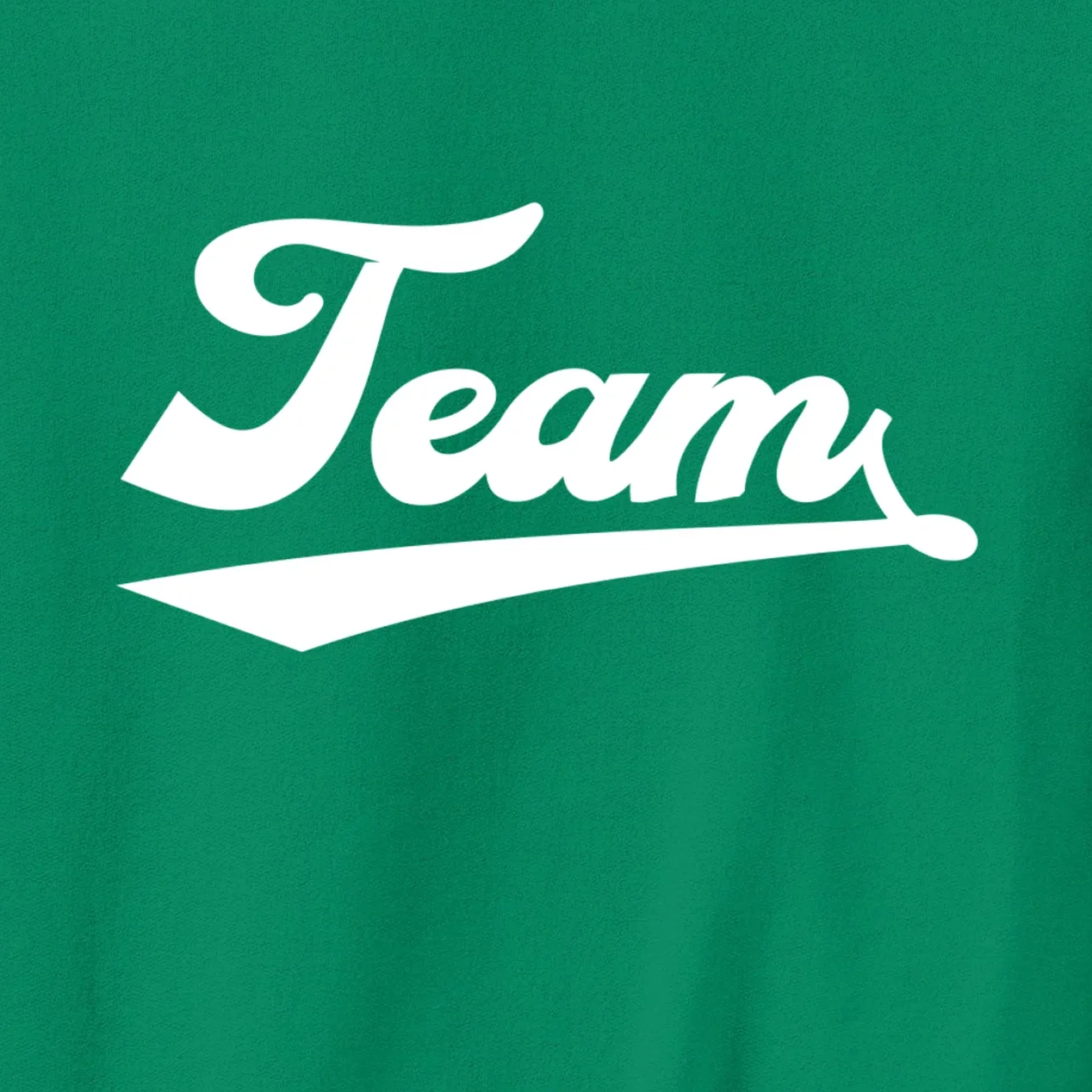 Custom School Mascot Sports Team Logo Spirit Men's Sweatshirt - Front - Close-up