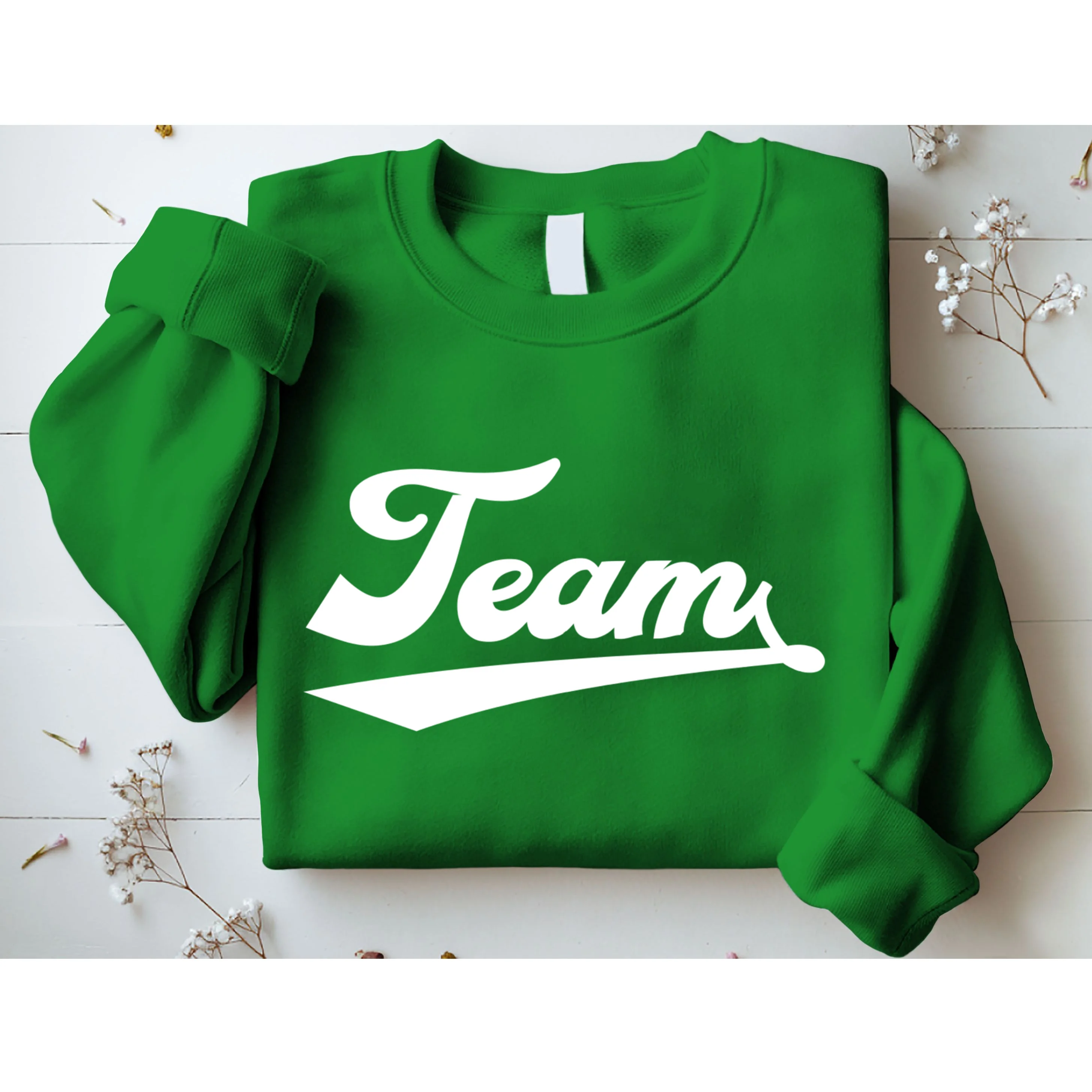 Custom School Mascot Sports Team Logo Spirit Sweatshirt - Front 1