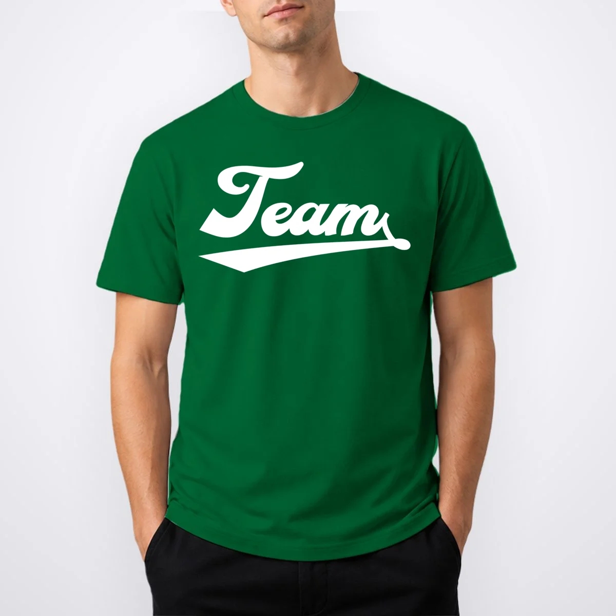Custom School Mascot Sports Team Logo Spirit T-Shirt - Front 1