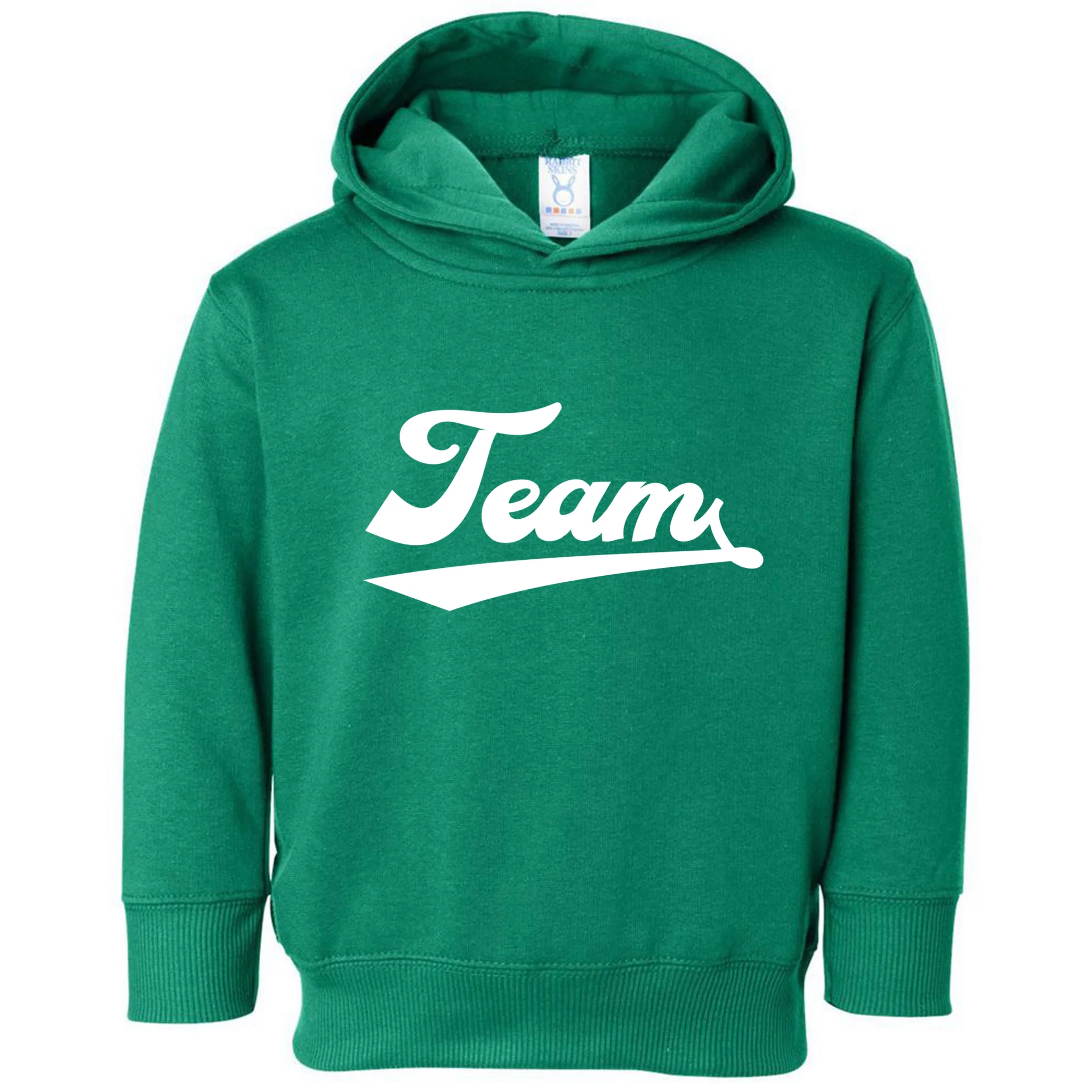 Custom School Mascot Sports Team Logo Spirit Toddler Hoodie - Front