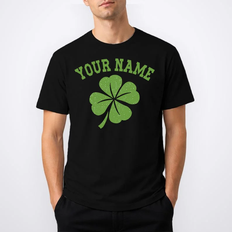 Custom St. Patricks Day T-Shirt - Front 1