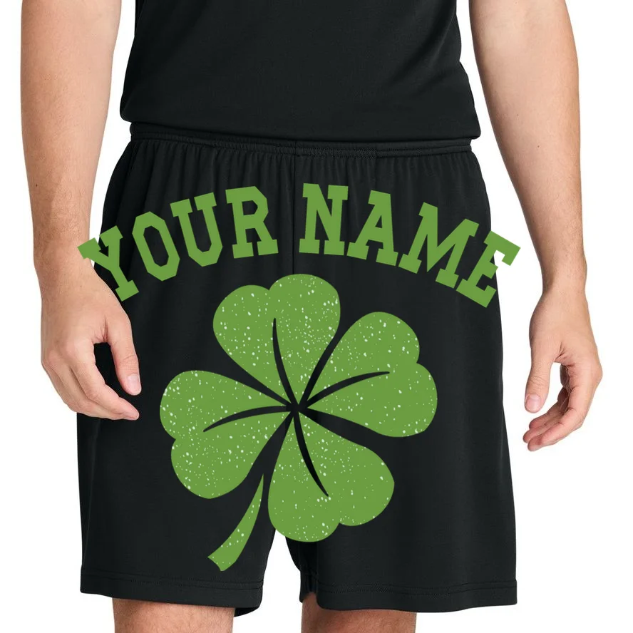 Custom St. Patricks Day Men's Shorts - Front 1