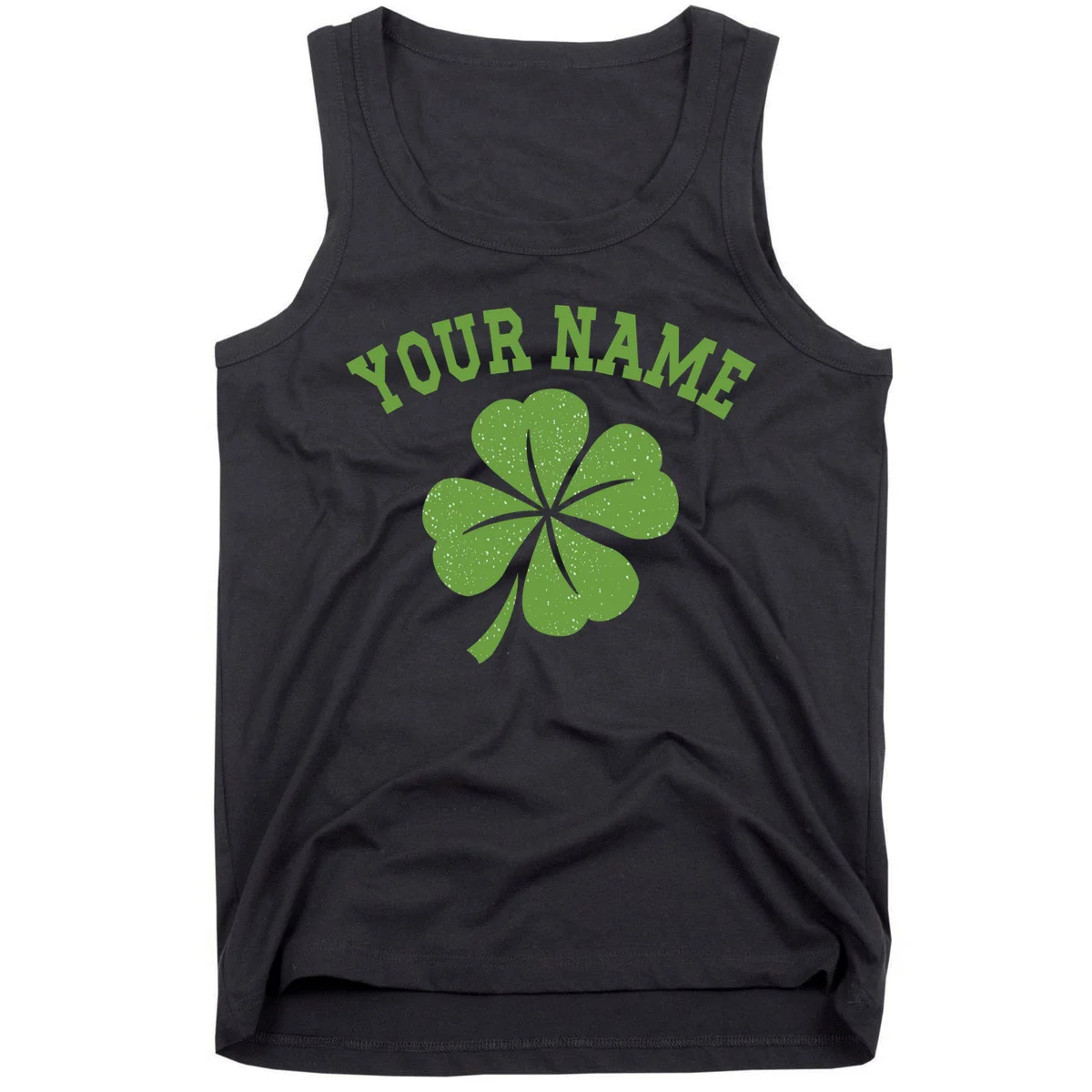 Custom St. Patricks Day Tank Top - Front