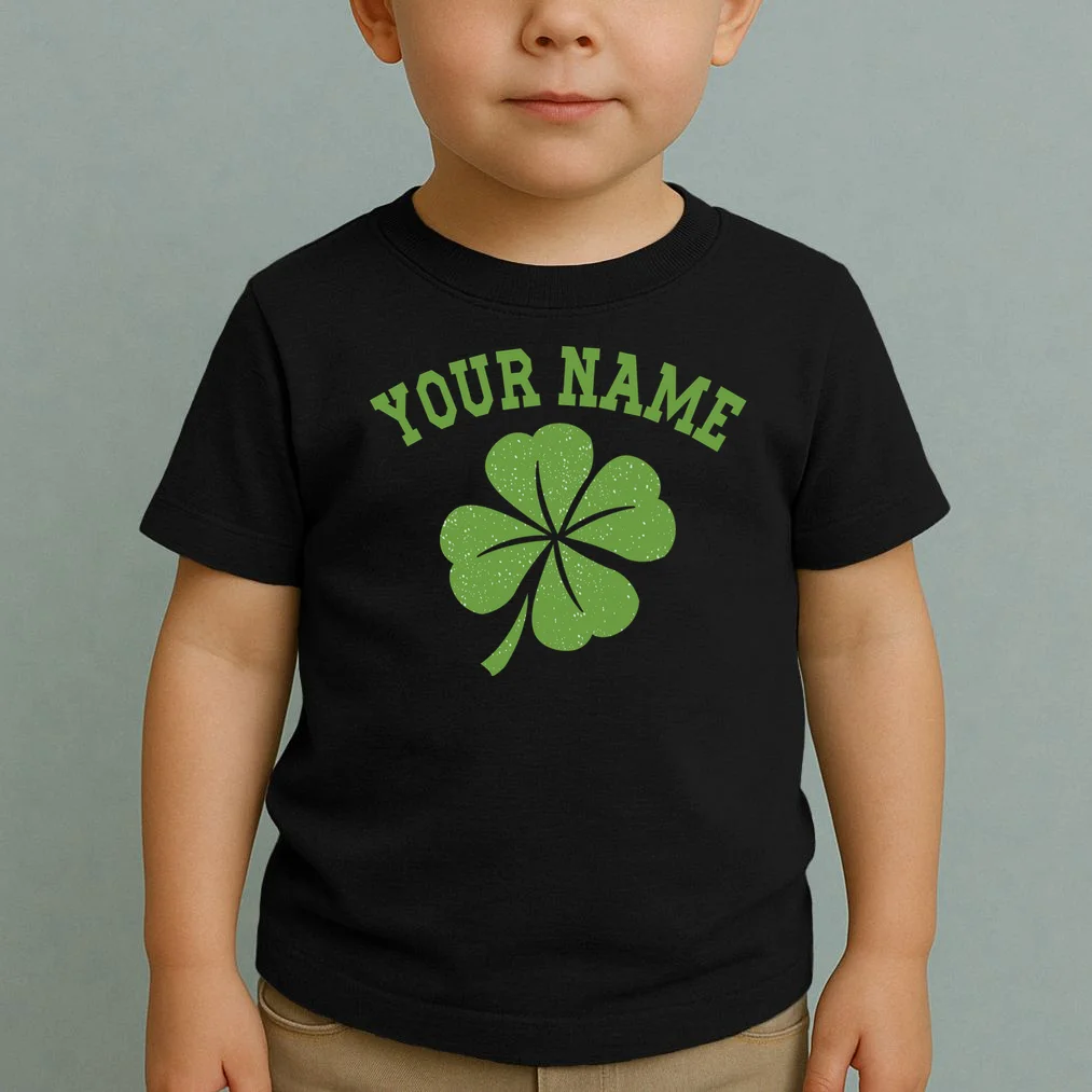 Custom St. Patricks Day Toddler T-Shirt - Front 1