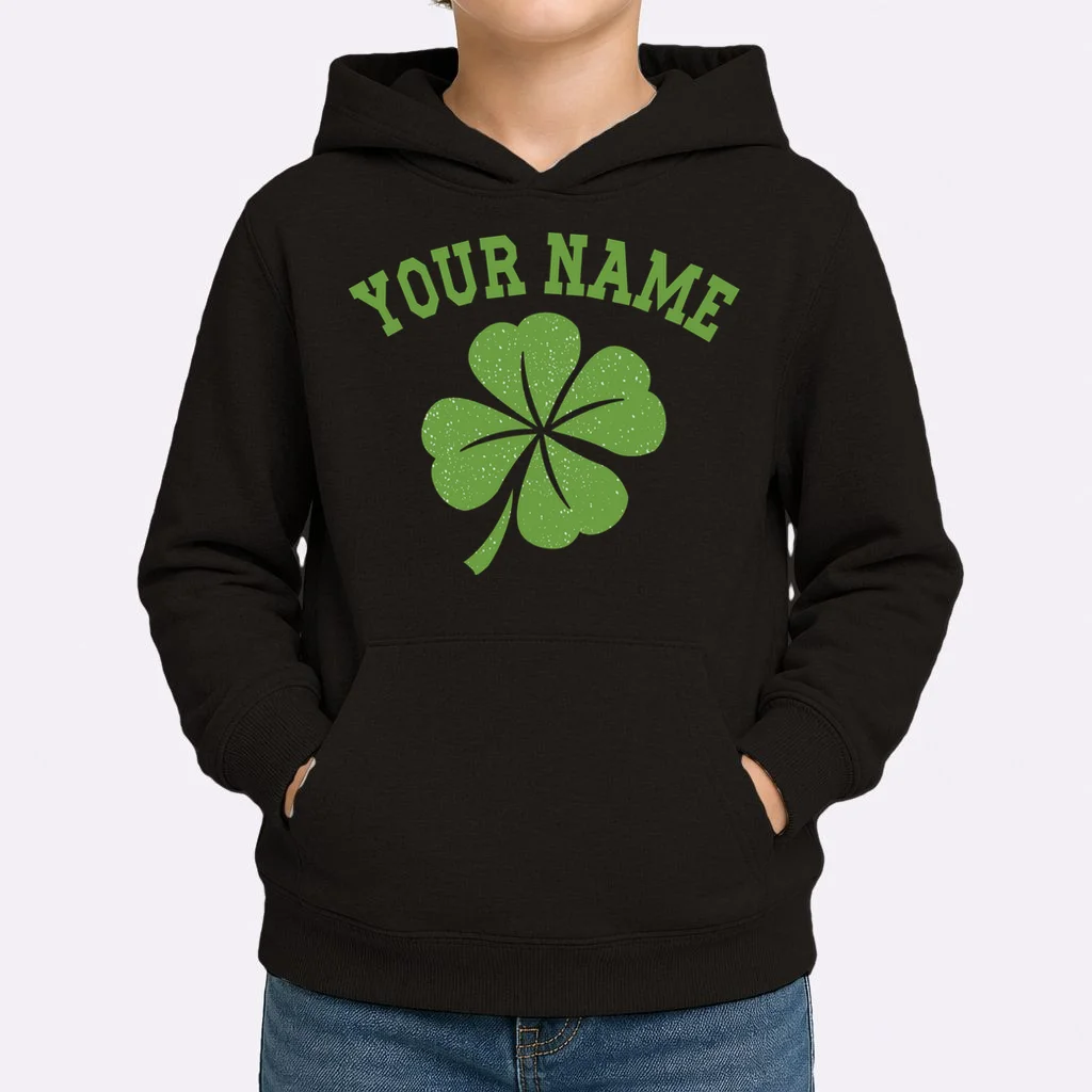 Custom St. Patricks Day Kids Hoodie - Front 1