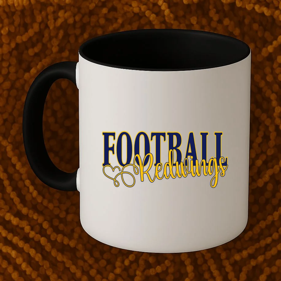 Custom Game Team Personalized Mascot Name Sports Spirit Mug - Front 1