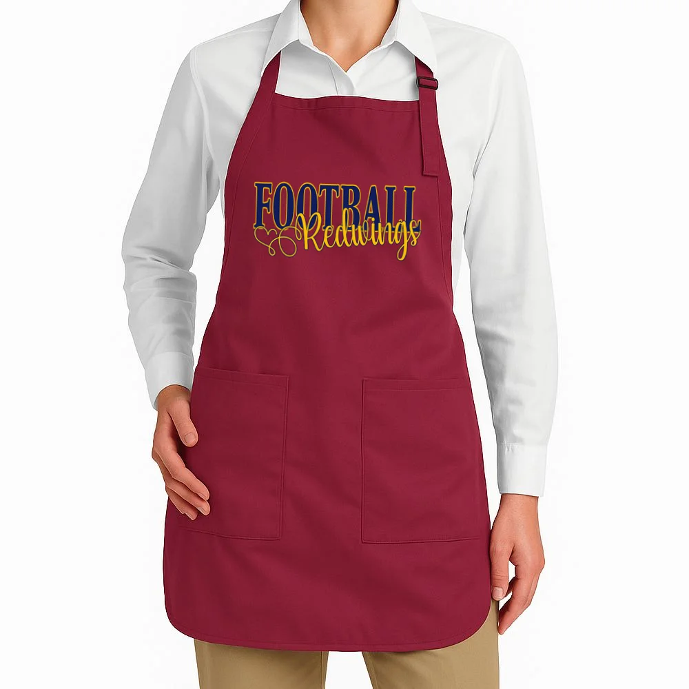Custom Game Team Personalized Mascot Name Sports Spirit Apron - Front 1