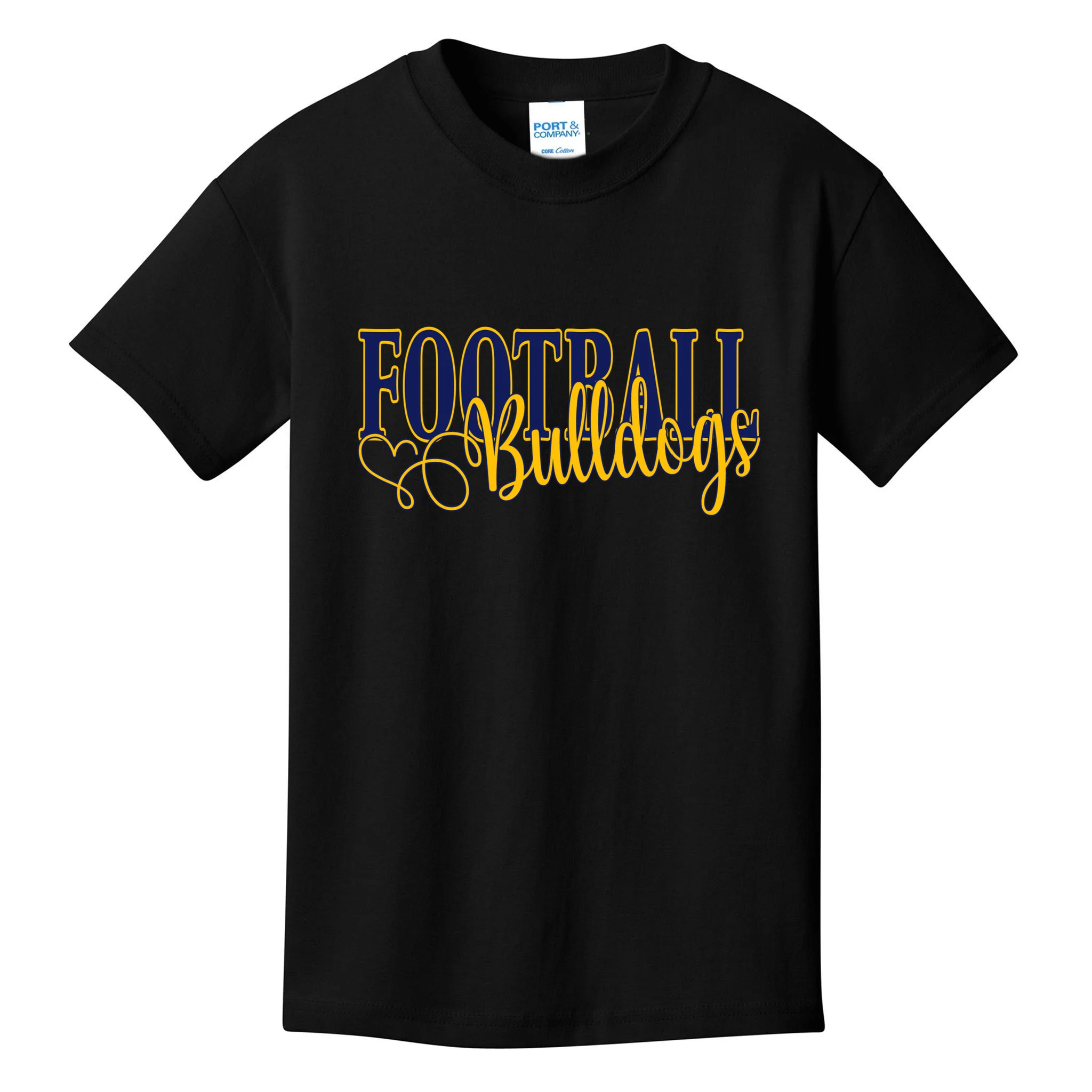 Custom Soccer Team Shirt – Personalized Football Name Design Kids T-Shirt Front