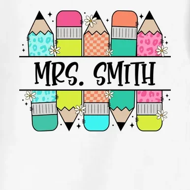 Custom Teacher Name Back To School Men's Button Up - Front - Close-up
