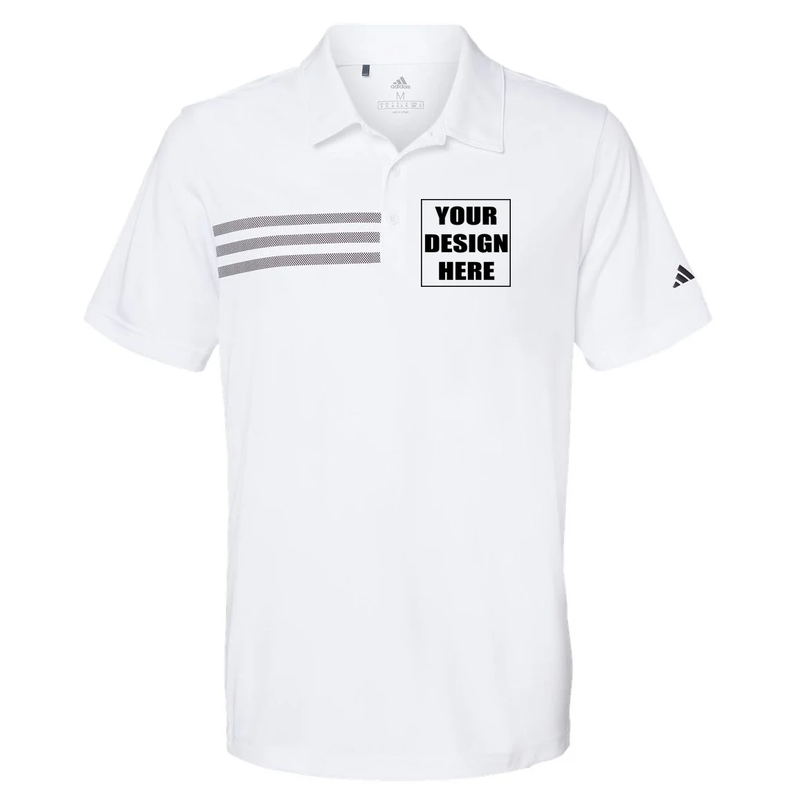 Create Your Own Custom Adidas Men's Polo Front
