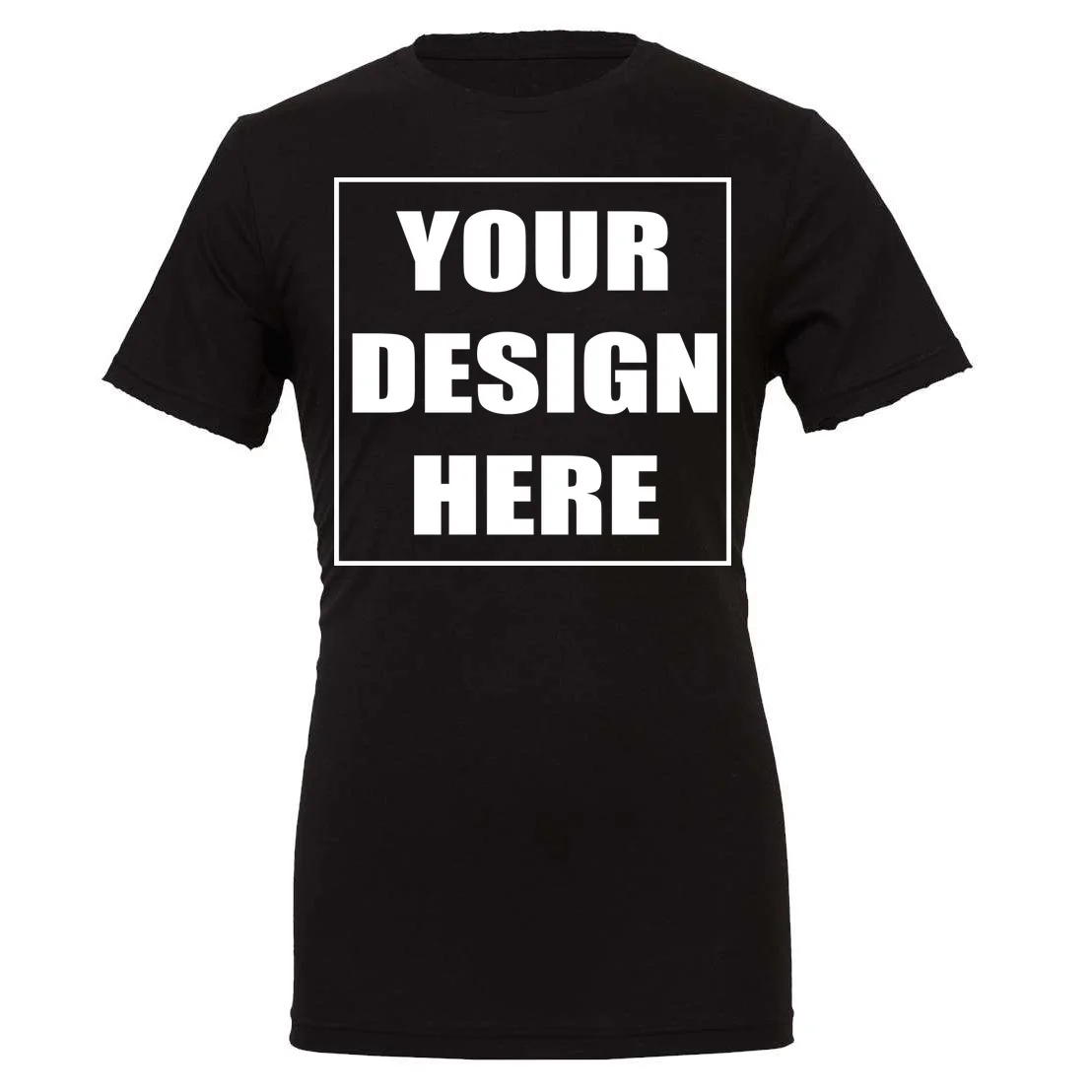 Create Your Own Custom Bella+Canvas Men's CVC T-Shirt Front