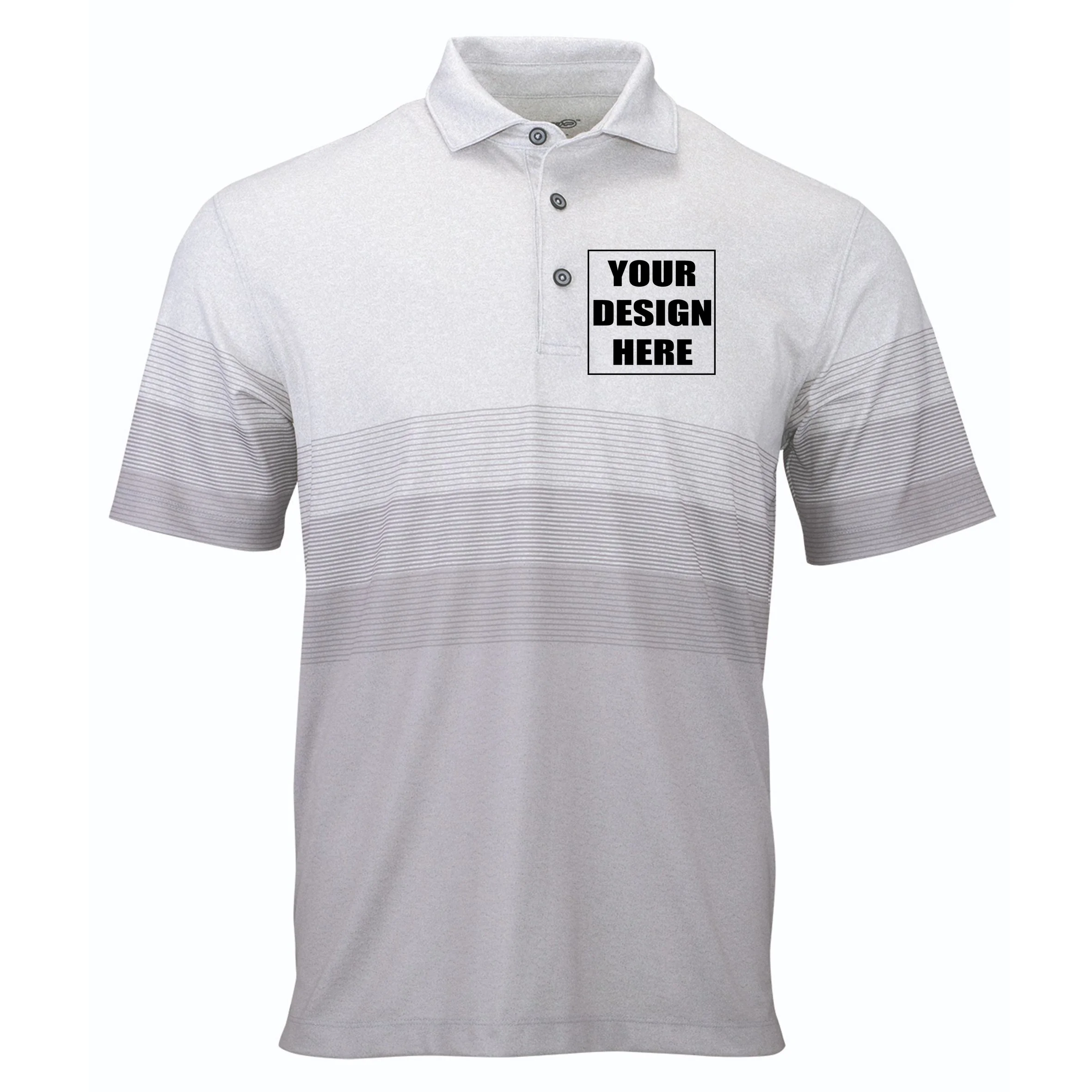 Create Your Own Custom Men's Golf Polo Front
