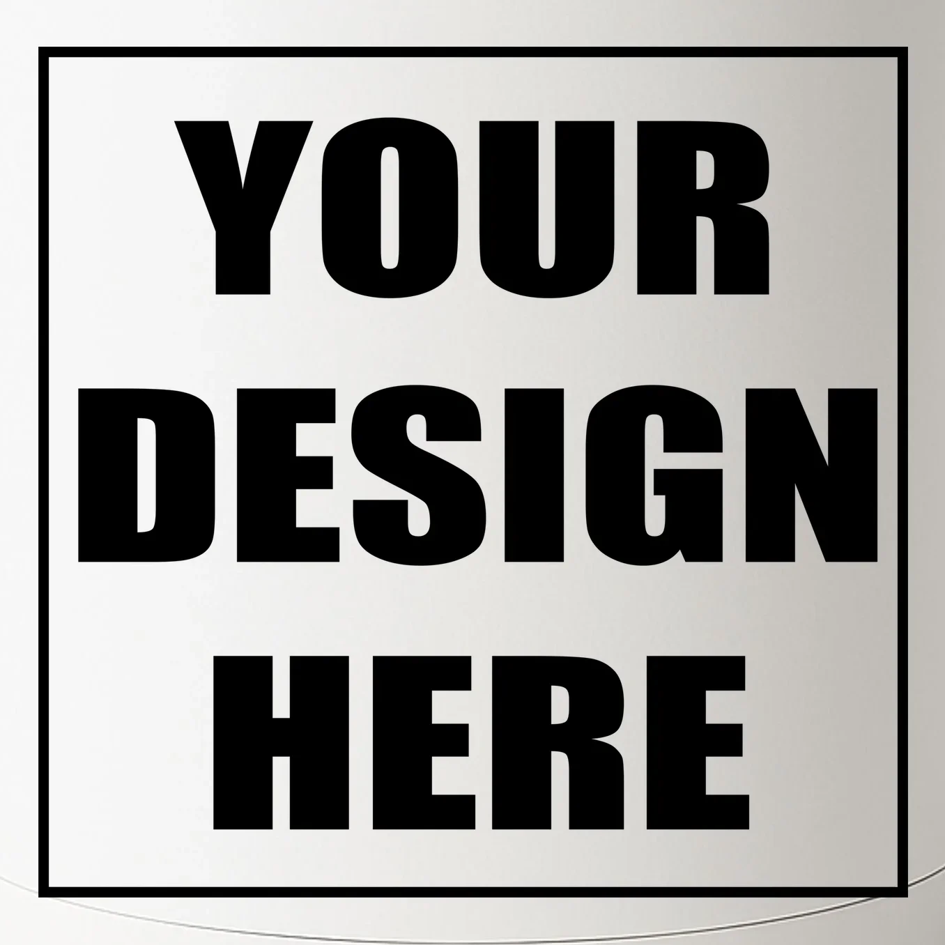 Create Your Own Custom 12oz Tumbler - Front - Close-up