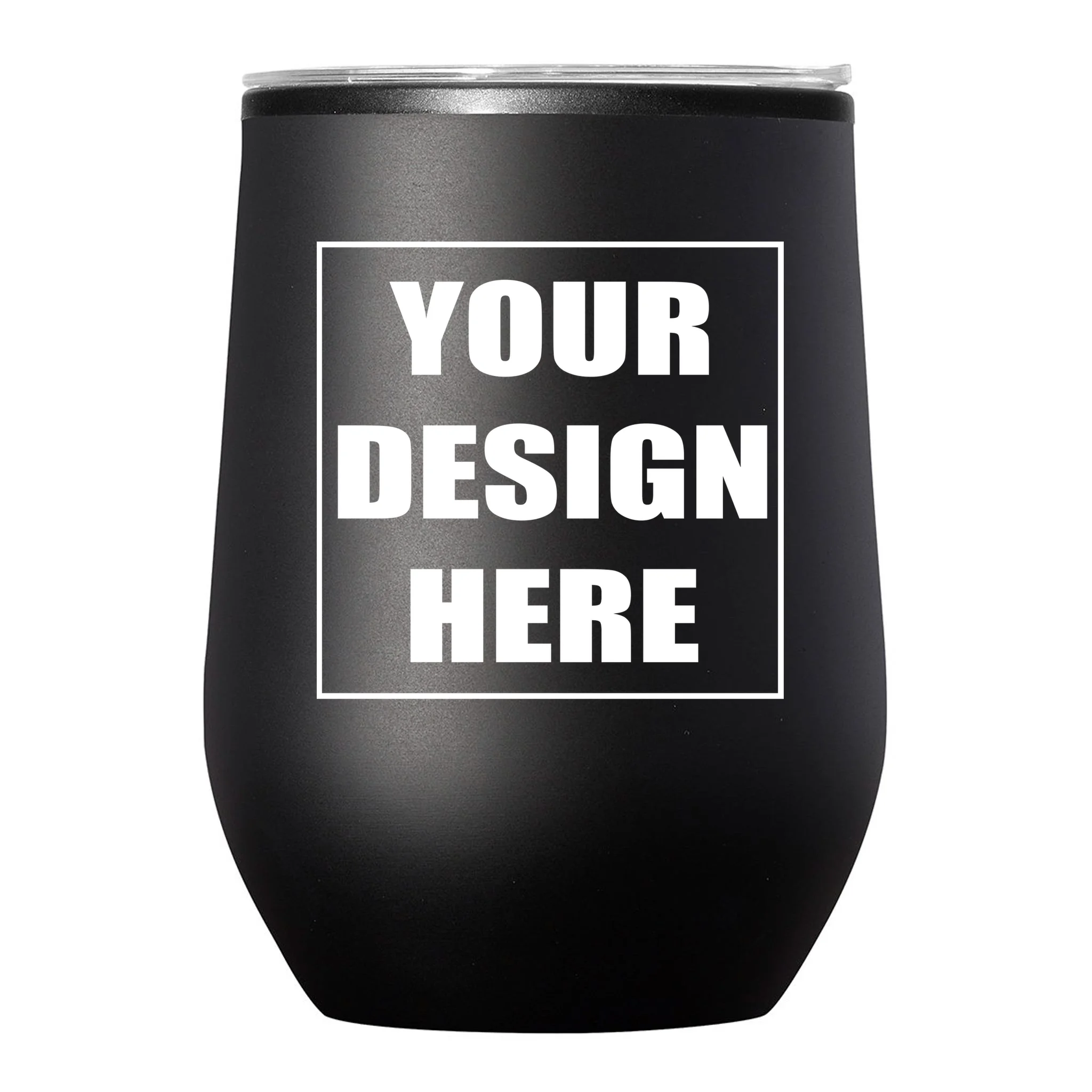 Create Your Own Custom 12oz Wine Tumbler Front