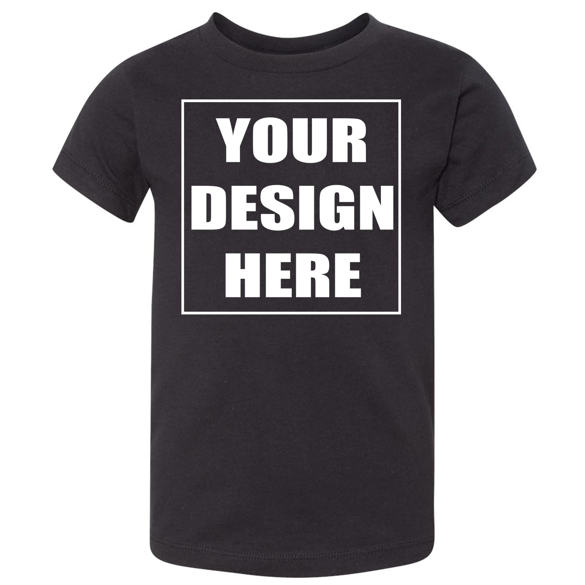 Create Your Own Custom Toddler T-Shirt - Front