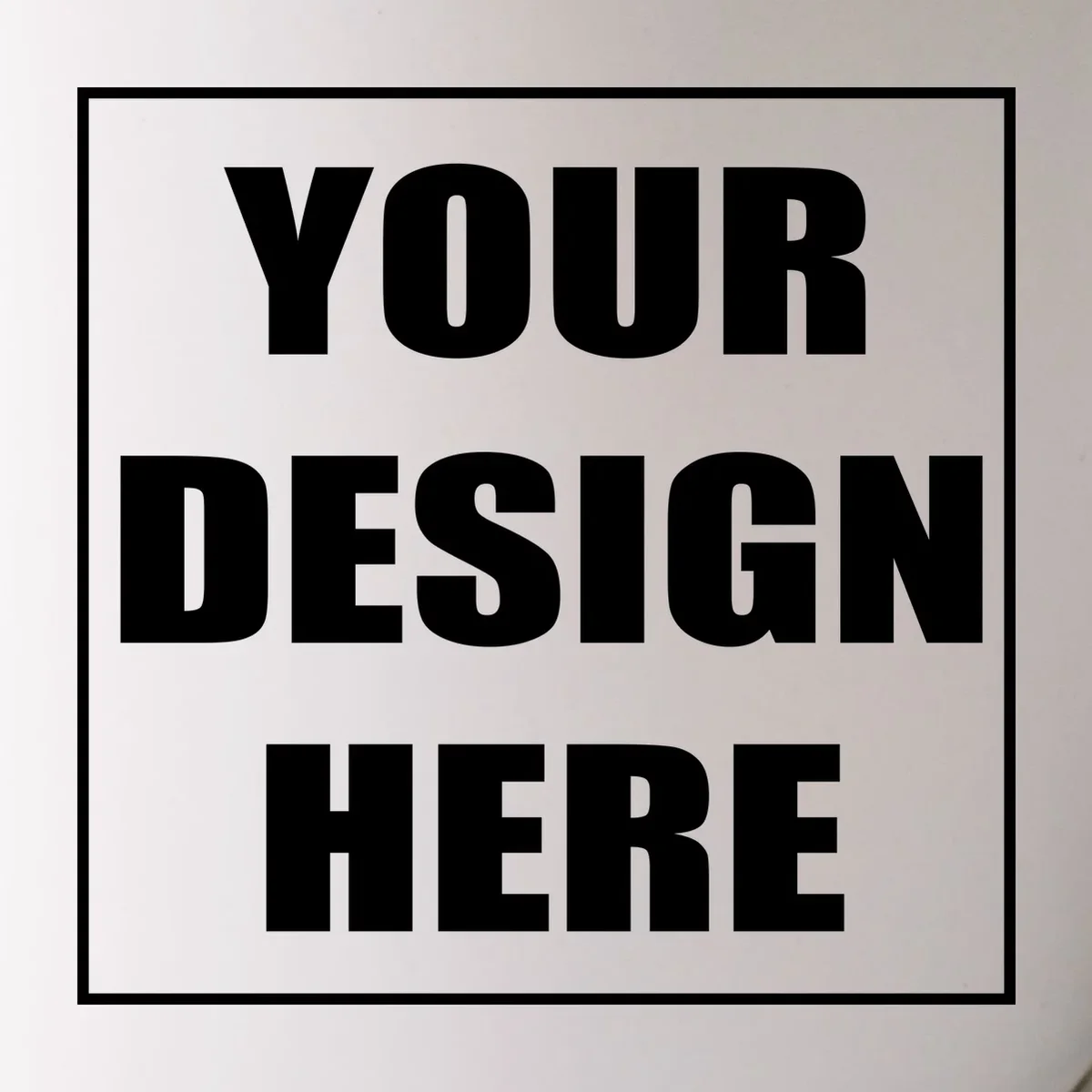 Create Your Own Custom Coffee Mug - Front - Close-up
