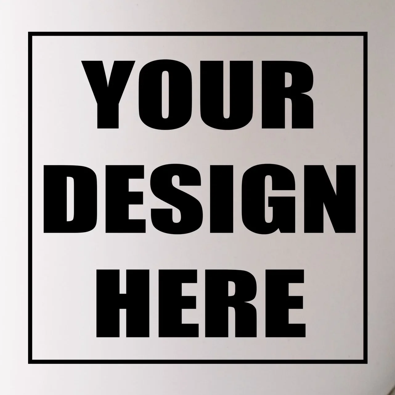Create Your Own Custom Coffee Mug - Front - Close-up