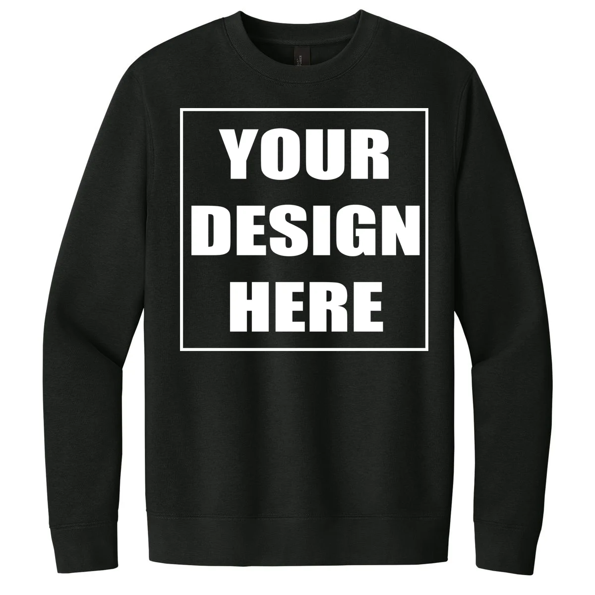 Create Your Own Custom V.I.T. Fleece Crewneck Sweatshirt - Front