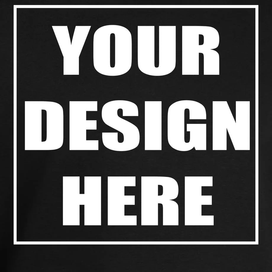 Create Your Own Custom Men's Heavyweight Hoodie - Front - Close-up
