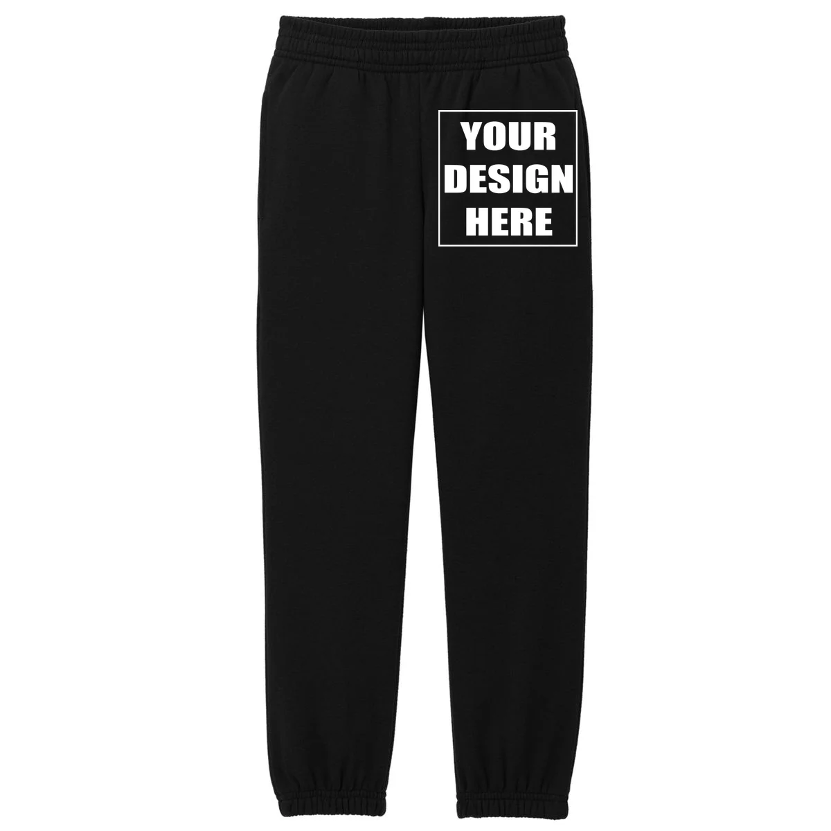 Create Your Own Custom District® Youth V.I.T.™ Fleece Sweatpant - Front