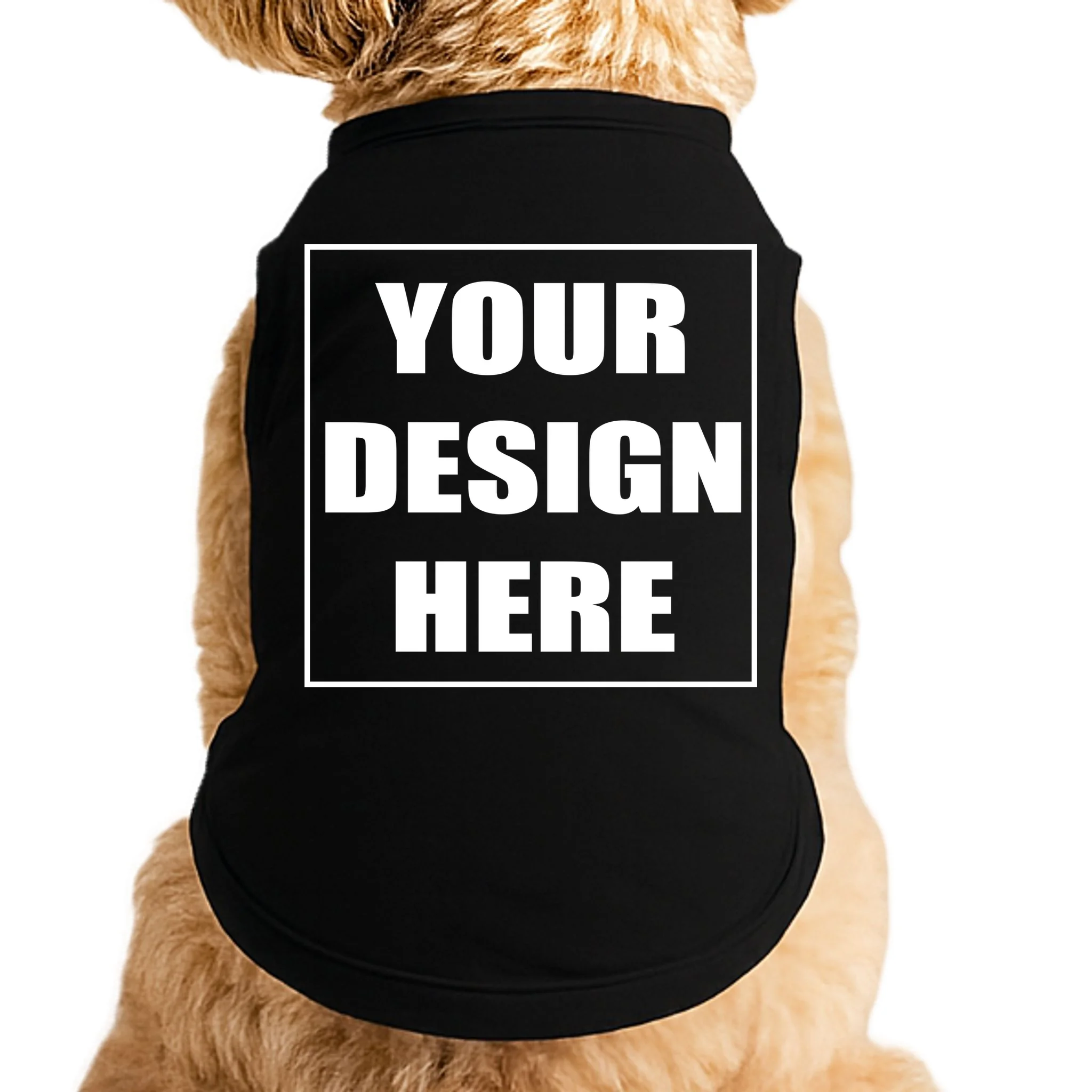 Create Your Own Custom Doggie Tank Front