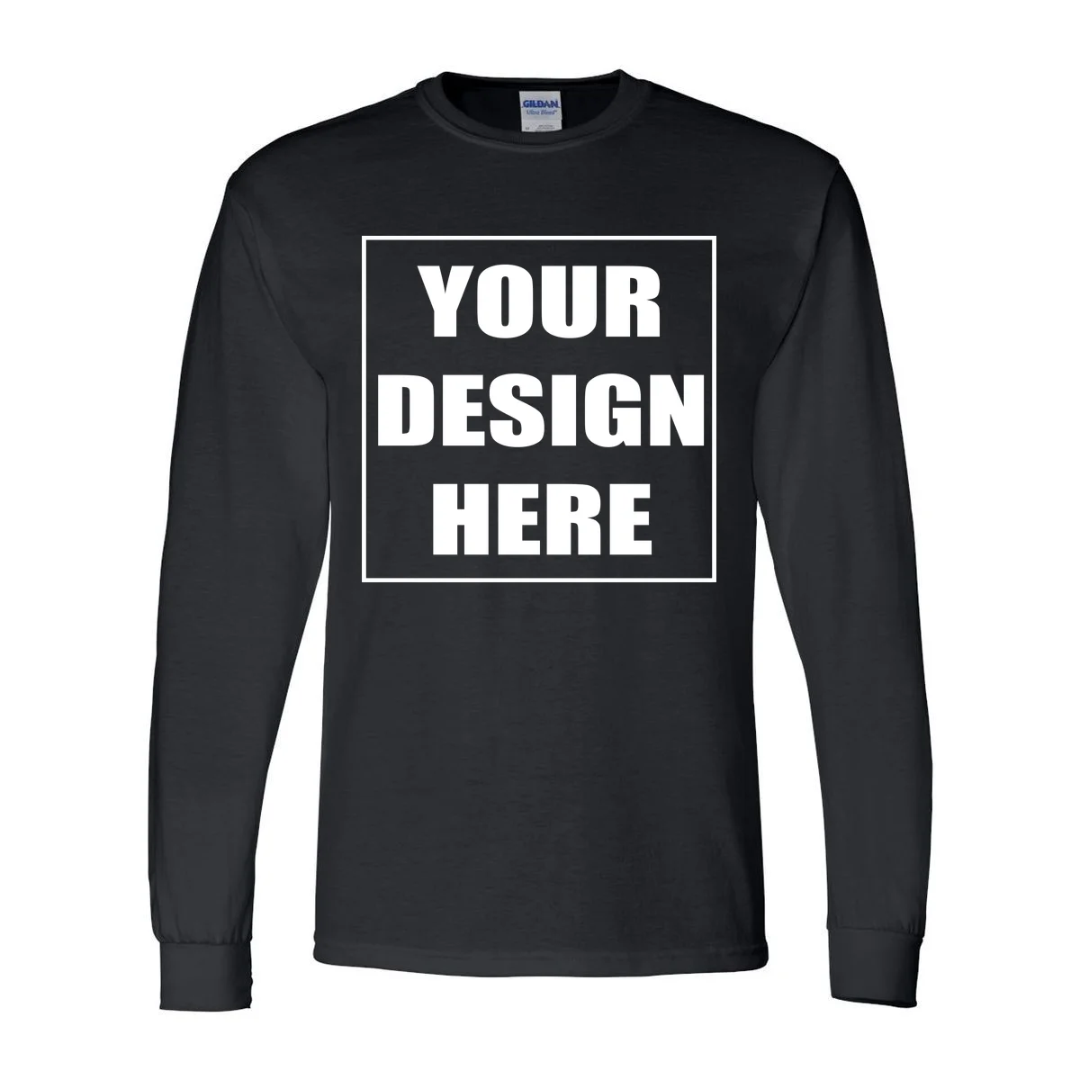 Create Your Own Custom Long Sleeve T-Shirt - Front