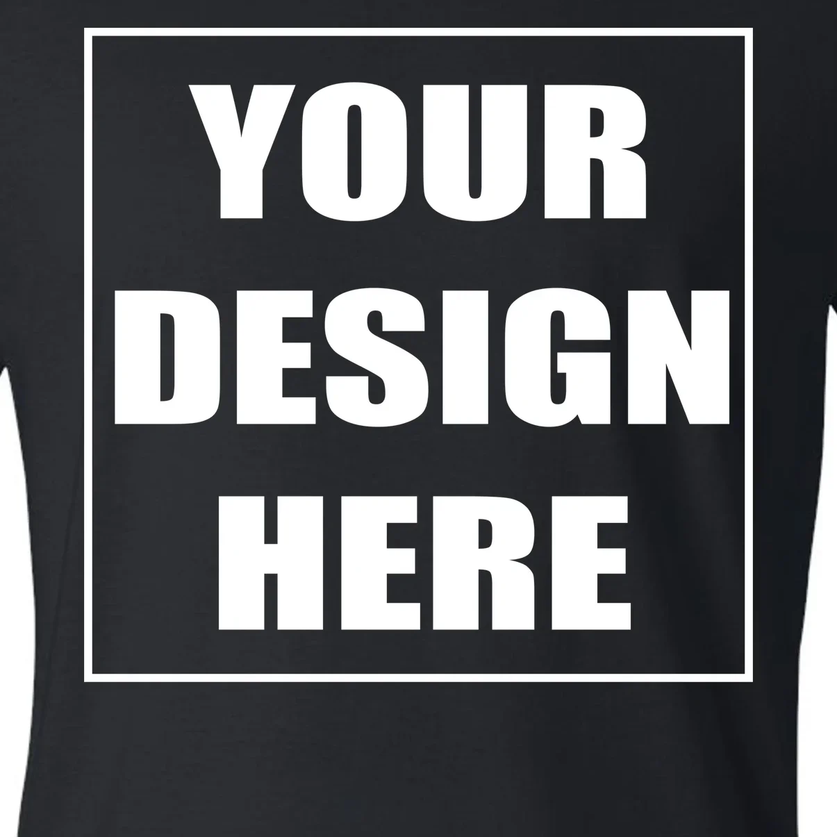 Create Your Own Custom T-Shirt - Front - Close-up