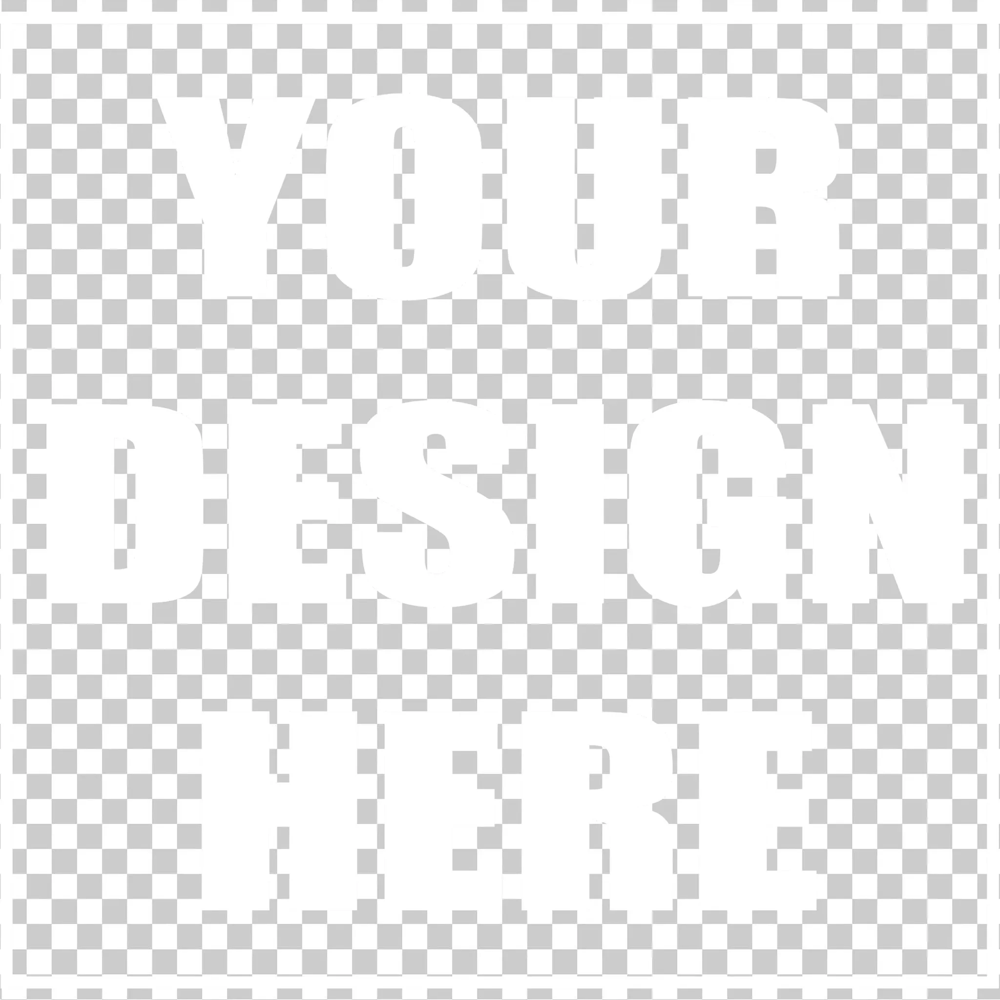 Create Your Own Custom DTF Transfers - Front - Close-up