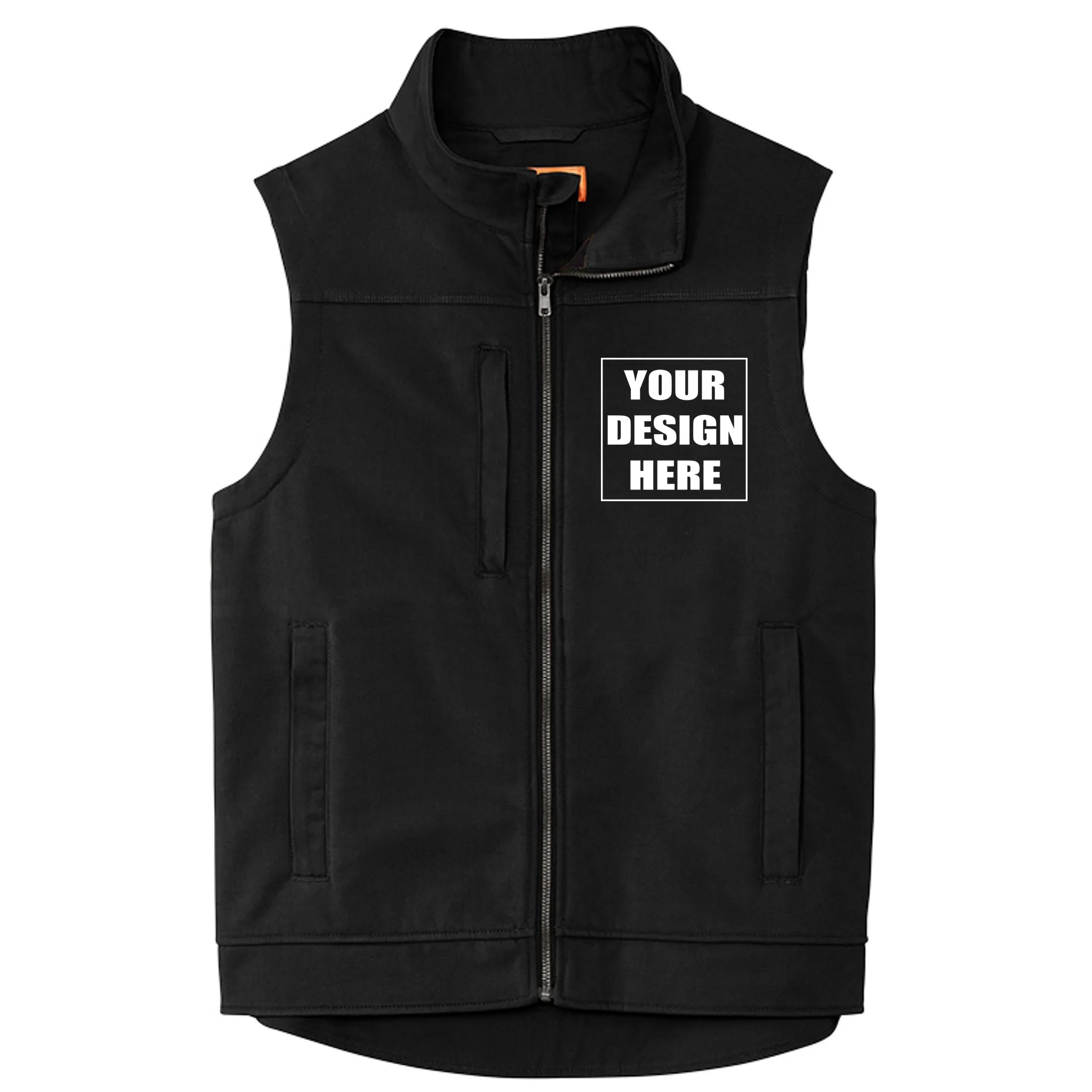 Create Your Own Custom Soft Shell Vest - Front