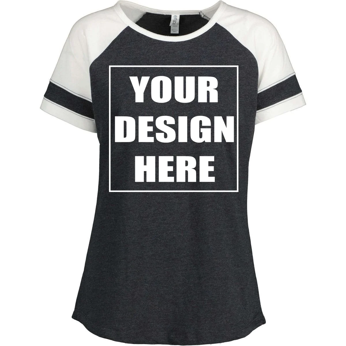 Create Your Own Custom Women's Colorblock T-Shirt - Front