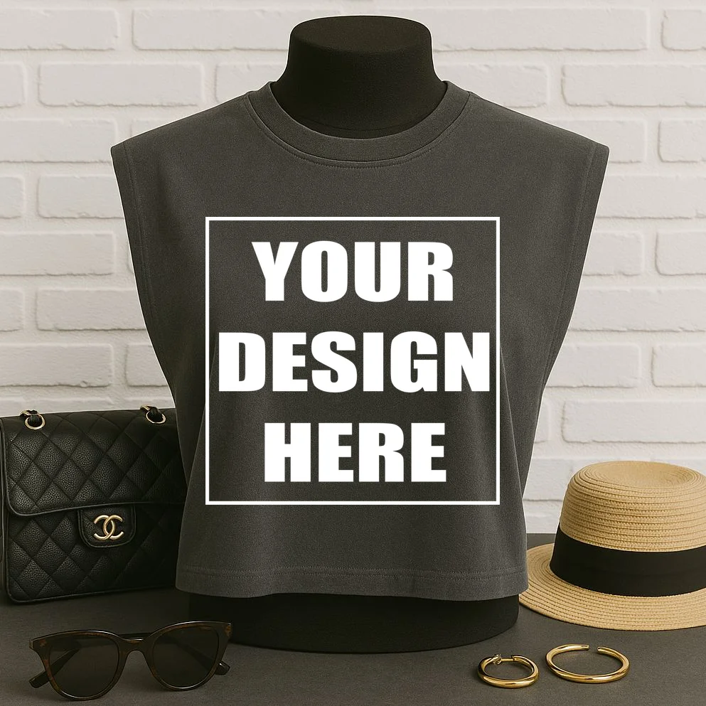 Create Your Own Custom Women's Muscle Tank - Front 2