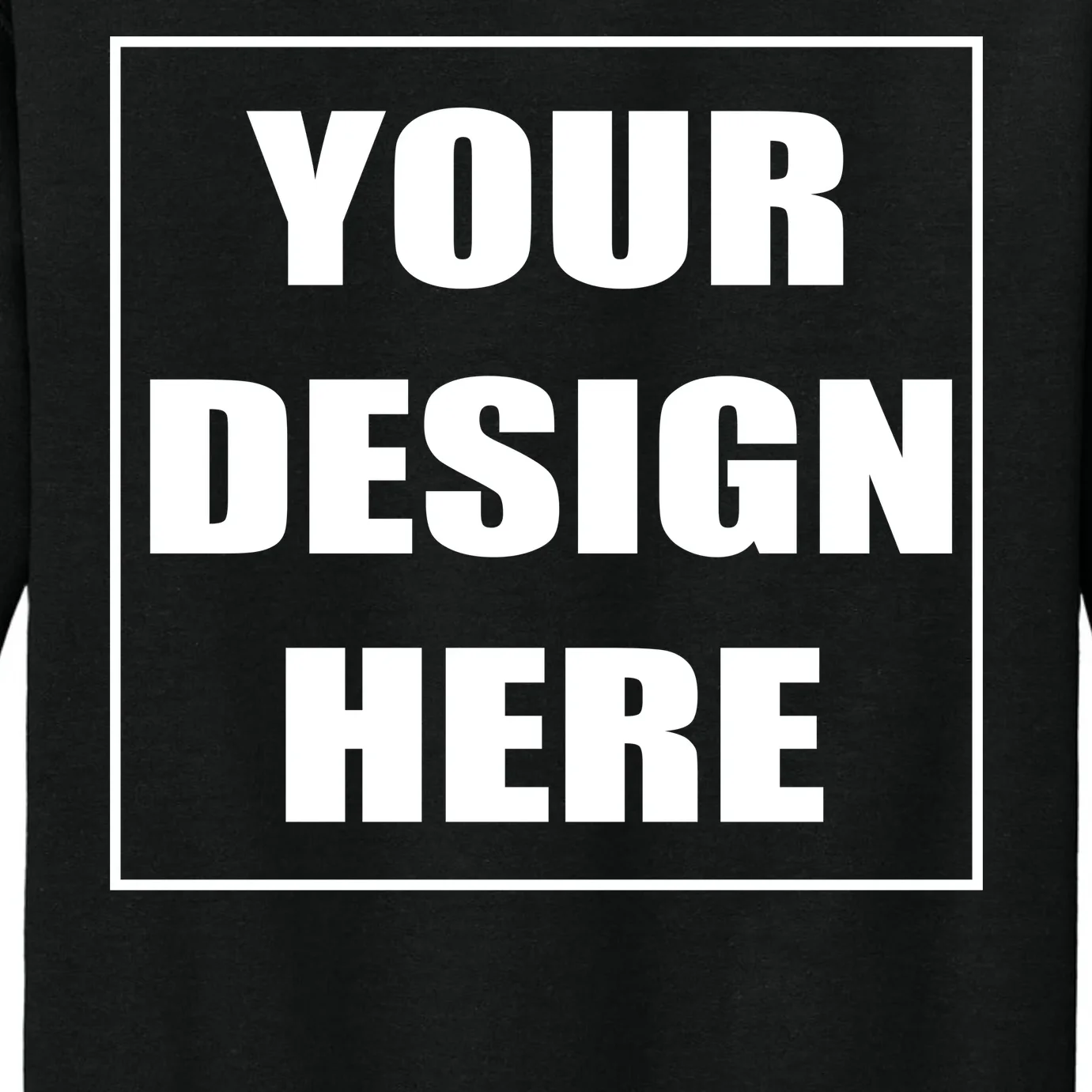 Create Your Own Custom Gildan Men's Sweatshirt - Front - Close-up