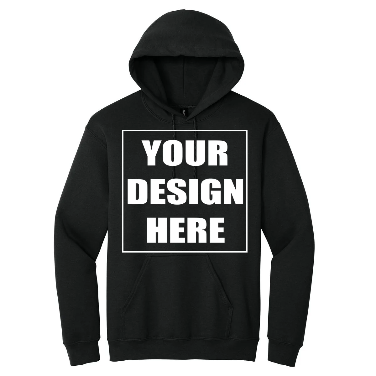 Create Your Own Custom Heavy Blend Hooded Sweatshirt - Front
