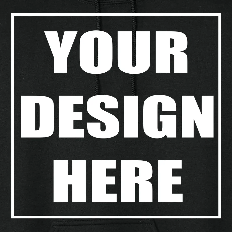 Create Your Own Custom Gildan Men's Hoodie - Front - Close-up