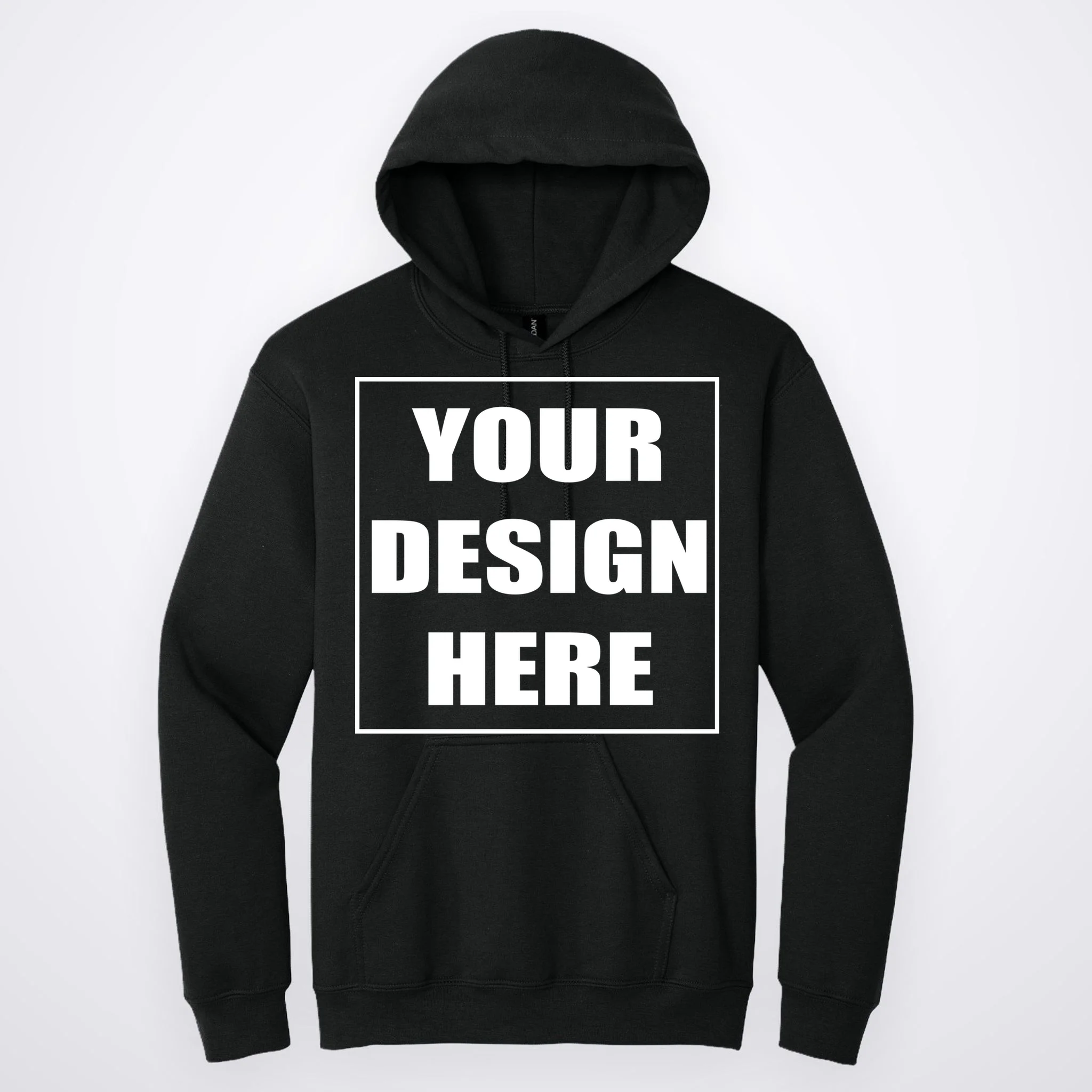Create Your Own Custom Heavy Blend Hooded Sweatshirt Front
