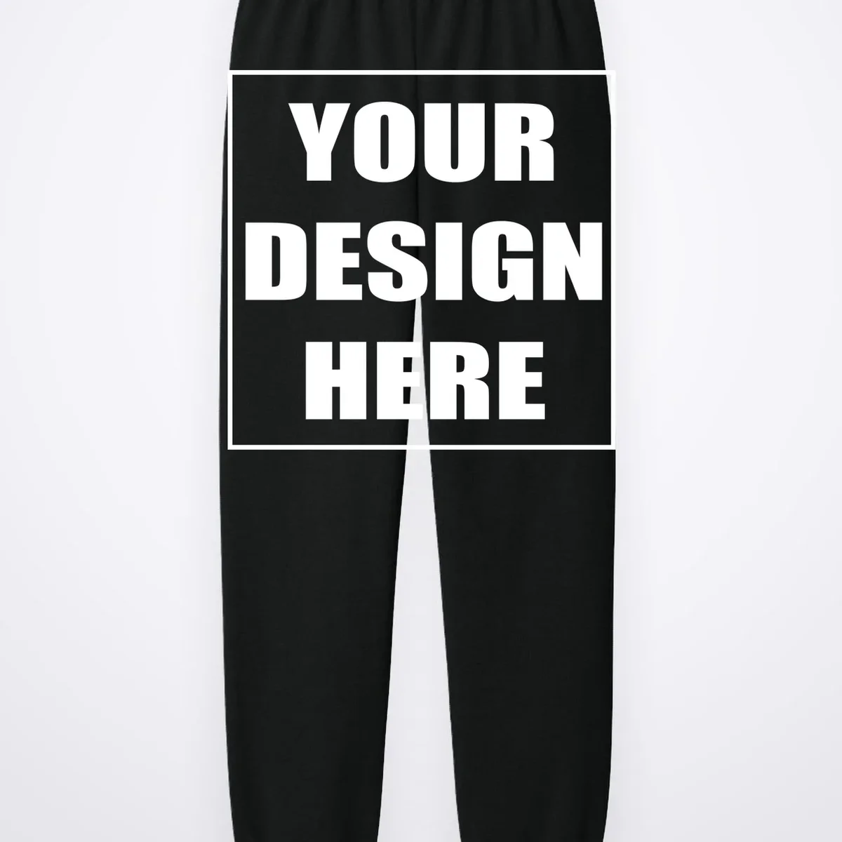 Create Your Own Custom Gildan Heavy Blend Sweatpant - Front - Close-up