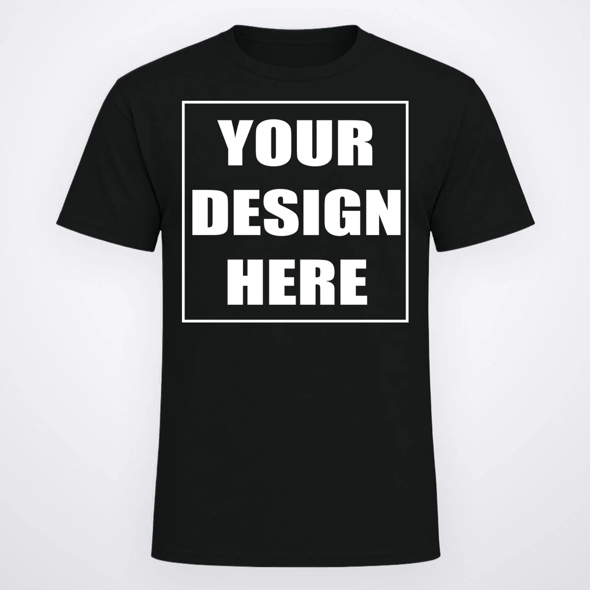 Create Your Own Custom Heavy Cotton T-Shirt - Front