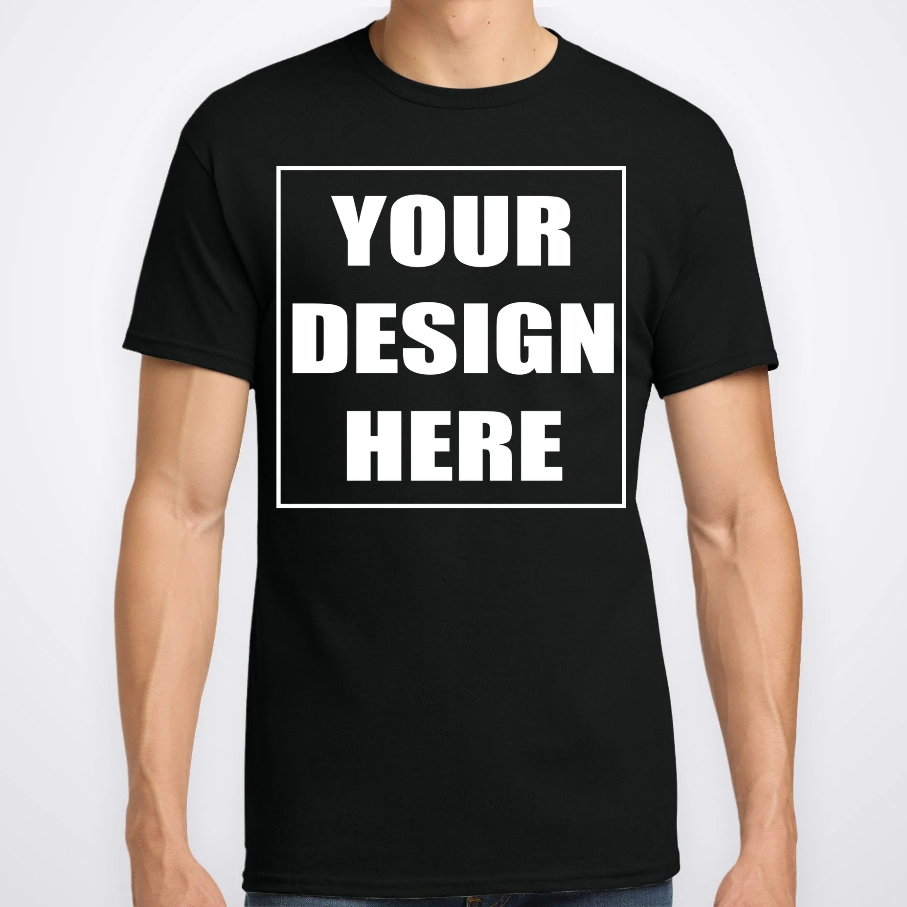 Create Your Own Custom Gildan Men's T-Shirt - Front 1
